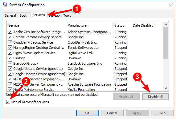 Aplicaciones predeterminadas de Windows 10 dañadas