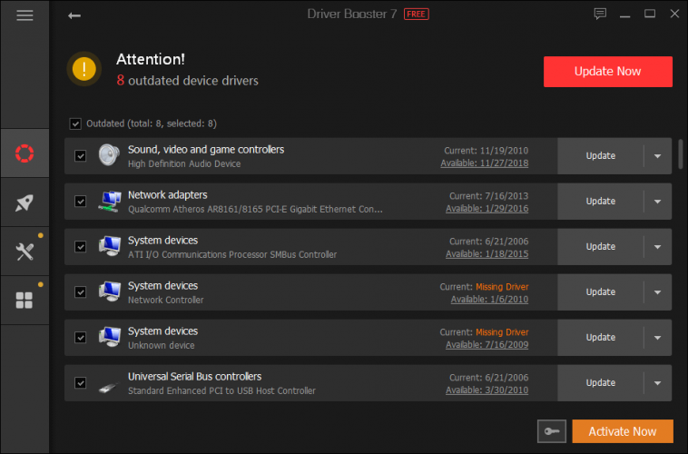 treiber-update für windows update mit iobit driver booster