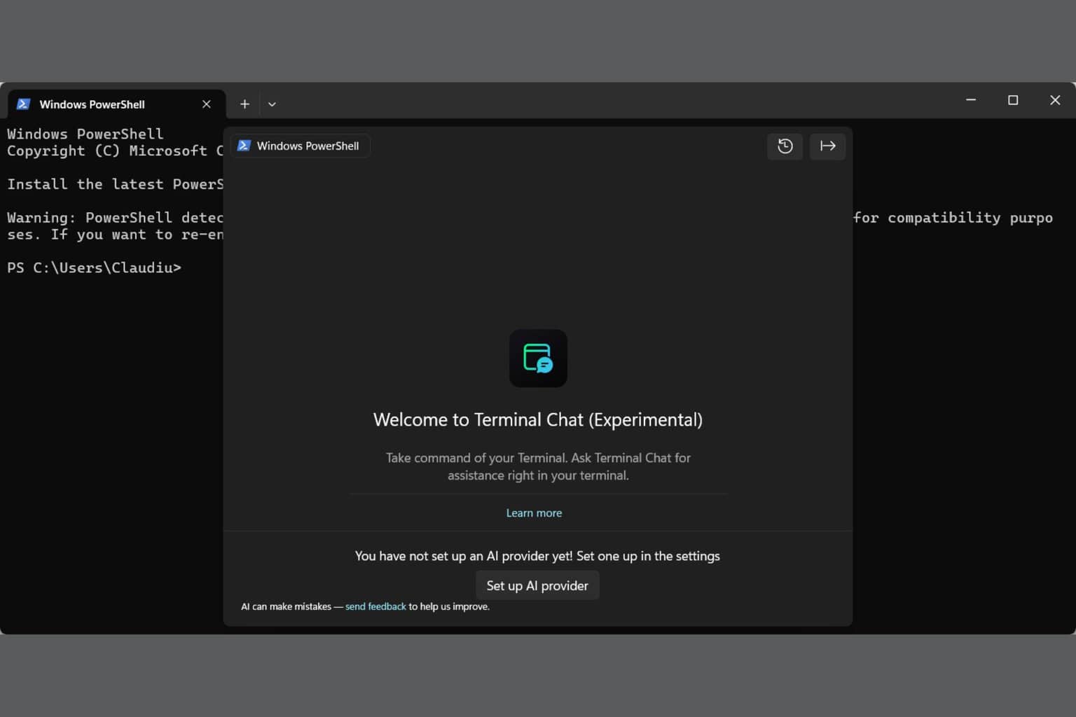 Windows Terminal auf Windows 11 bietet jetzt ChatGPT für alle Shells