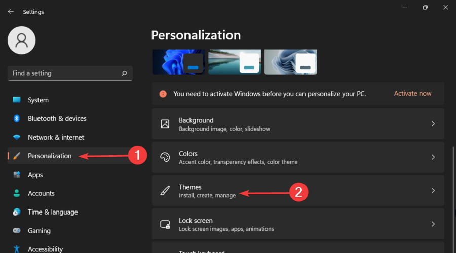 themes windows 11