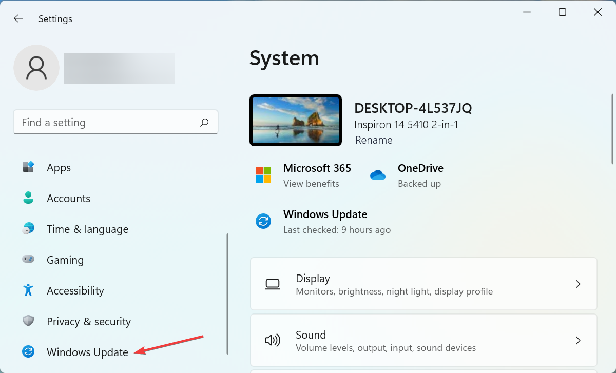 Windows 업데이트