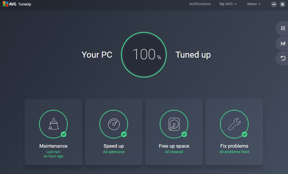 avg free pc optimization software