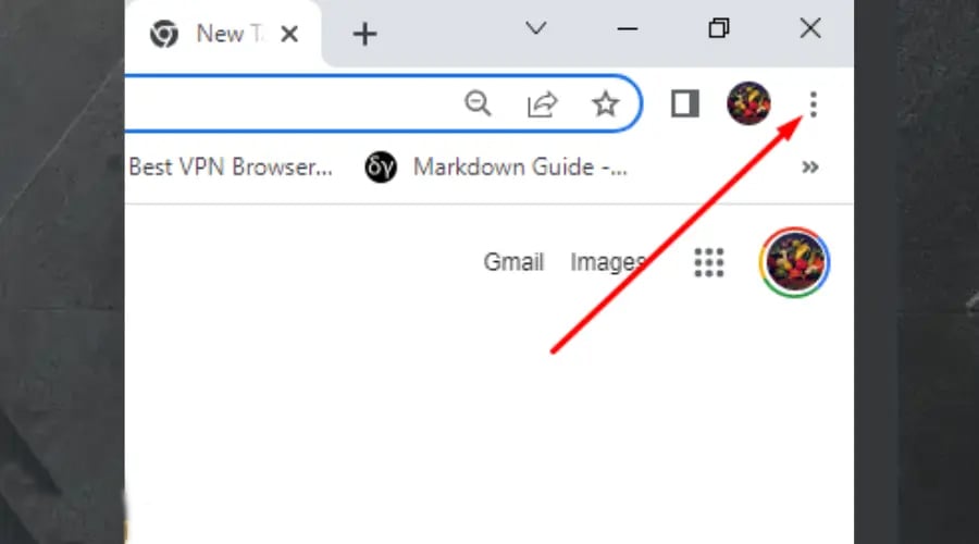 opciones chrome