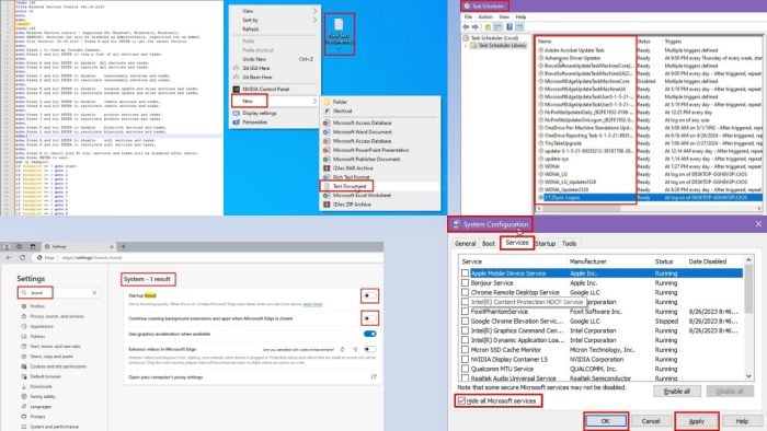 Welche Hintergrundprozesse kann ich in Windows 10 beenden