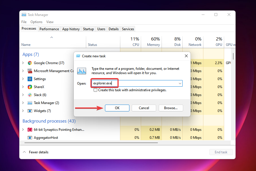 Launch File Explorer