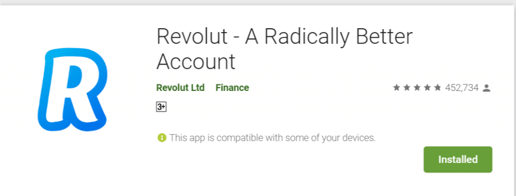 Баланс Revolut не обновляется