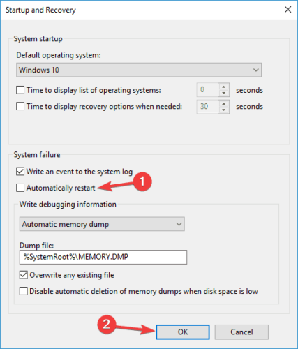 Постоянная, бесконечная перезагрузка Windows 10