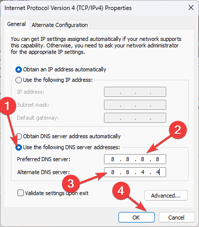 DNS設定 エラーコード42 ディズニープラス