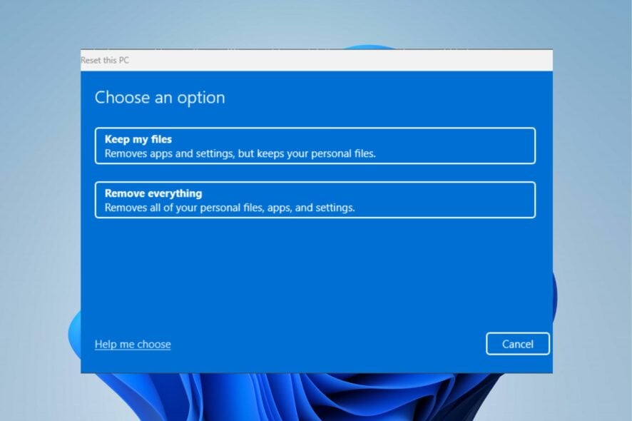восстановление Windows недостаточно места