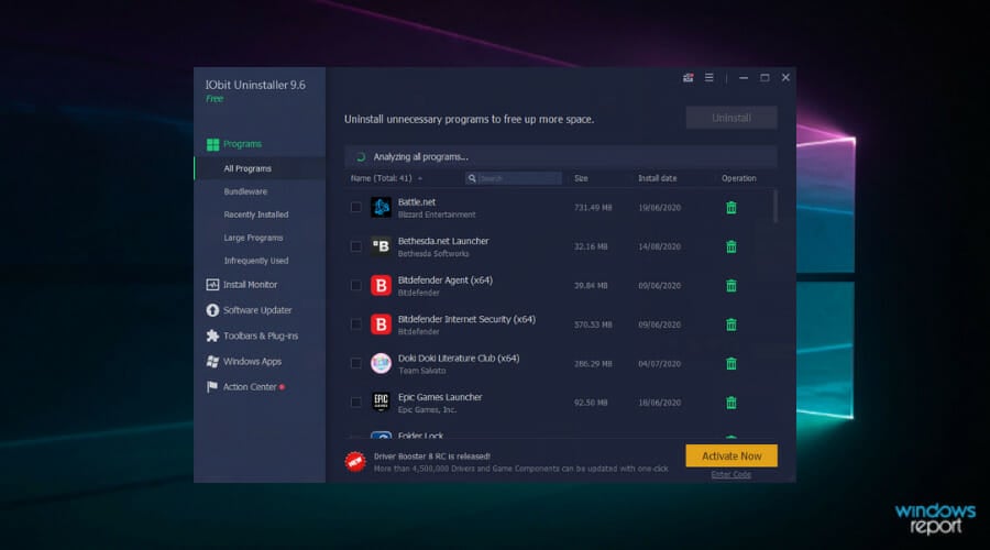 beste deinstallationssoftware für Windows 10