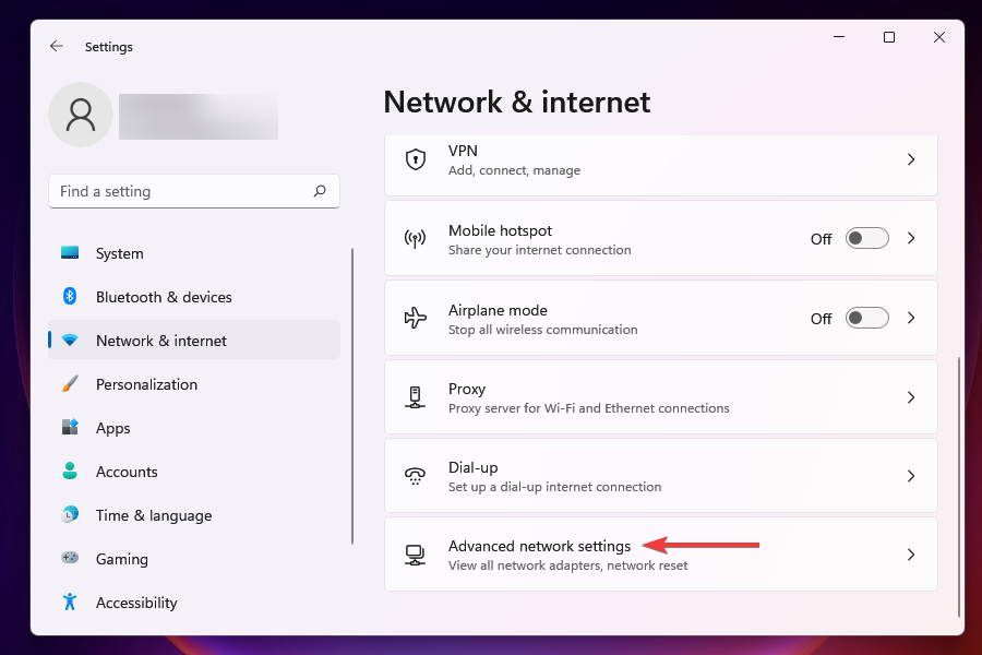 Erweiterte Netzwerkeinstellungen
