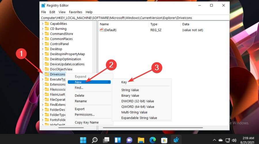 driver icons click