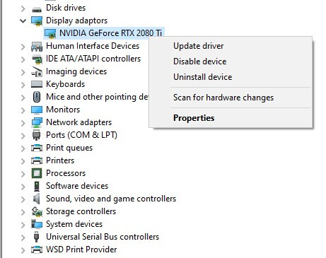 windows 10 manual driver update