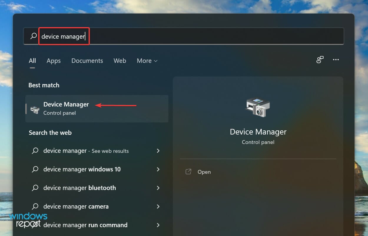 Abrir Gerenciador de Dispositivos