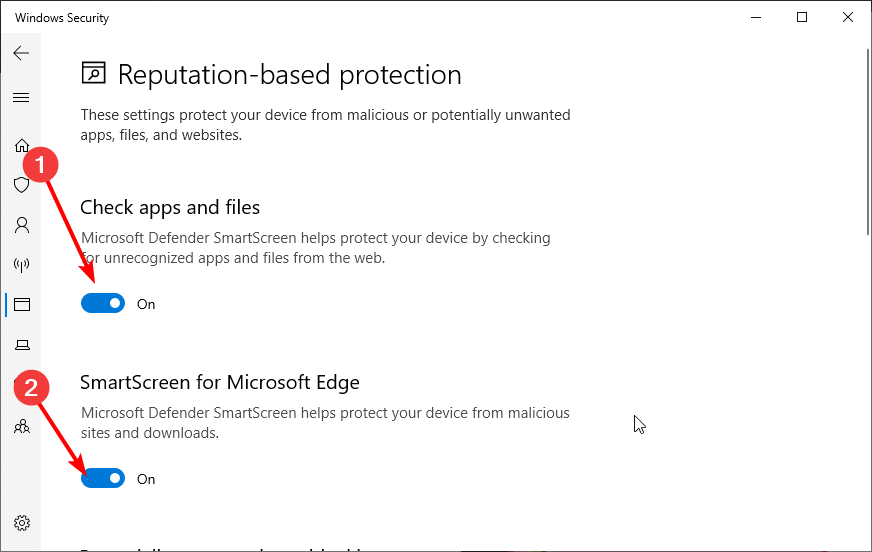 verificar aplicaciones descarga de controlador fallida