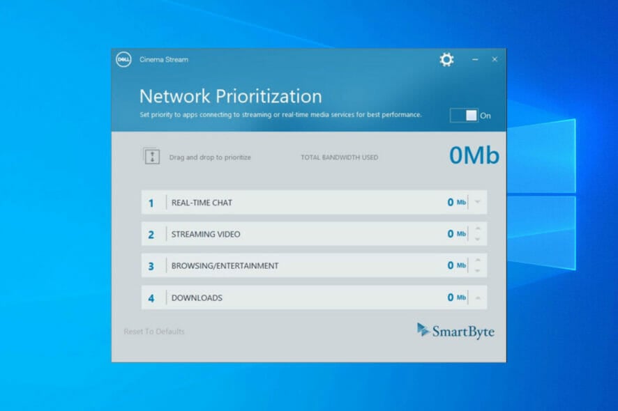 Сервис Smartbyte Windows 10 11
