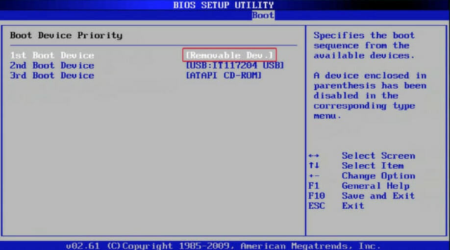 boot-priorit windows 11 ventoy