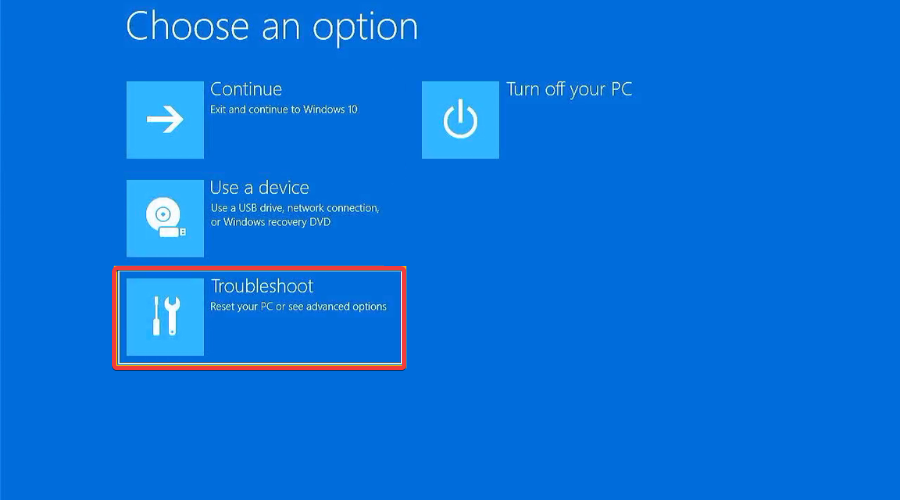 troubleshoot