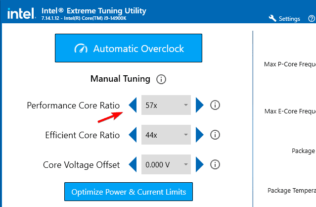performance core clock