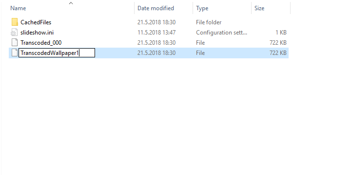 imposta come sfondo del desktop non funziona windows 10