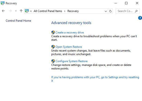 get no files on desktop Windows 10