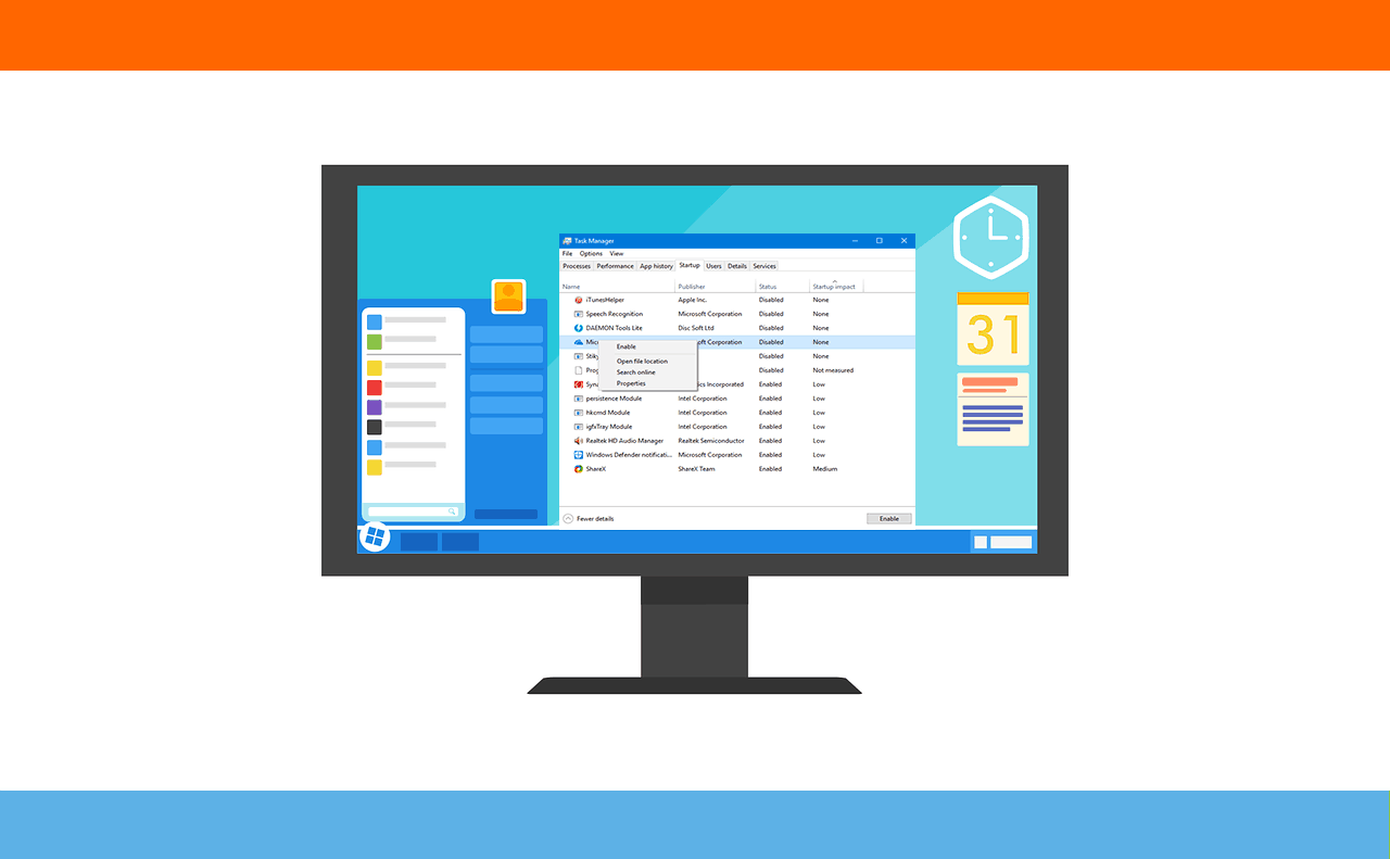gestore di avvio Windows 10