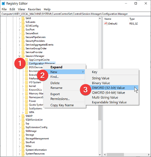 restore-registry-windows-10-without-backup-add-dword-value