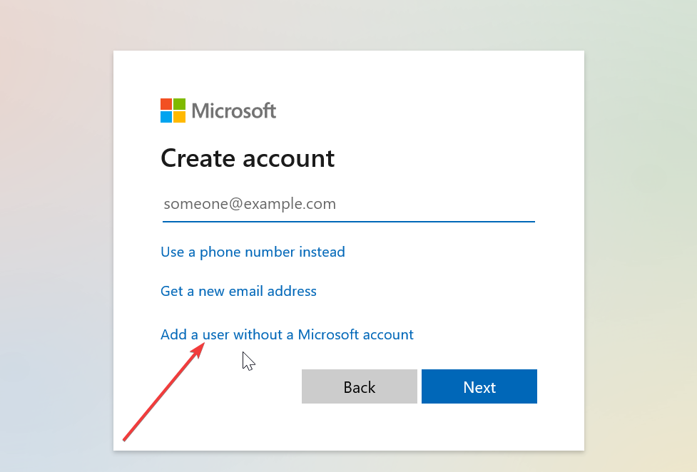 add user