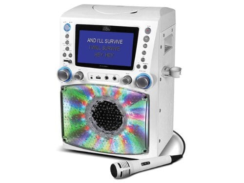 Singing Machine STVG785W migliore macchina karaoke display luci