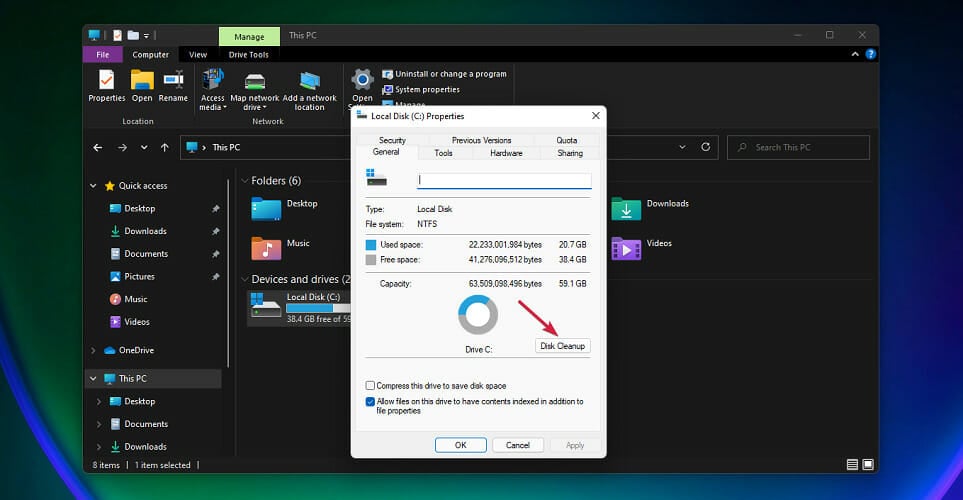 windows 11 disk cleanup how to