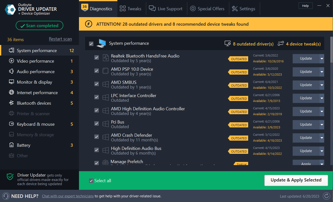 outbyte treiber-updater