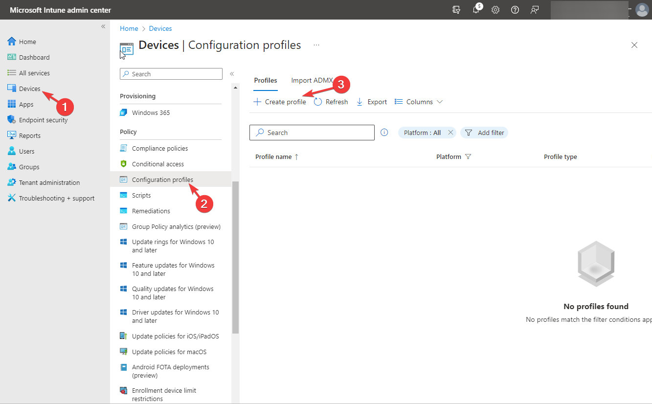 Konfigurationsprofile - Geräte Startlayout importieren und exportieren in Windows 11
