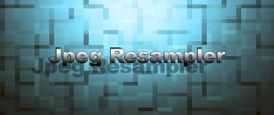 obtenez Jpeg Resampler