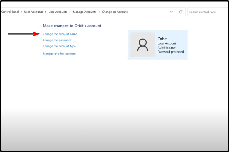 windows 11 benutzernamen ändern