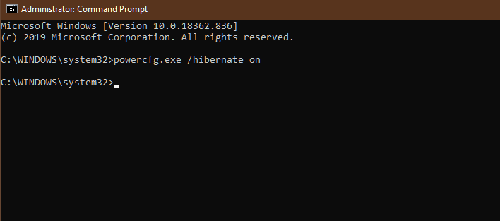 Ipernazione in Windows 10