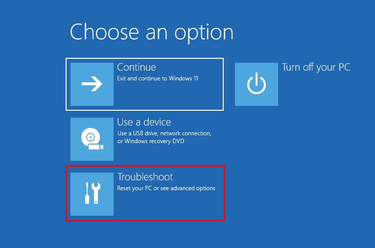 troubleshoot