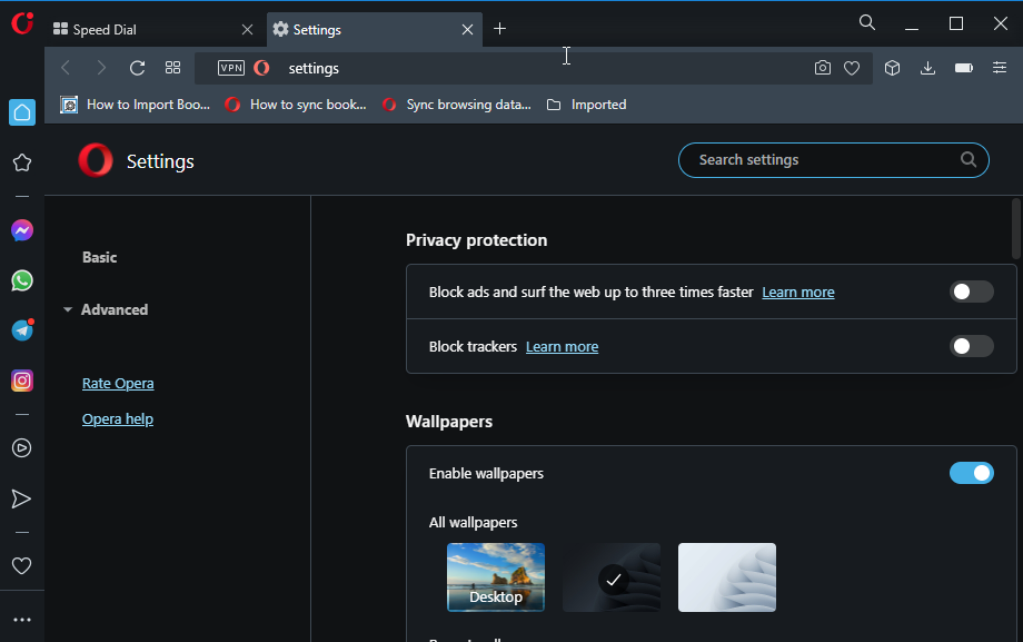opera security