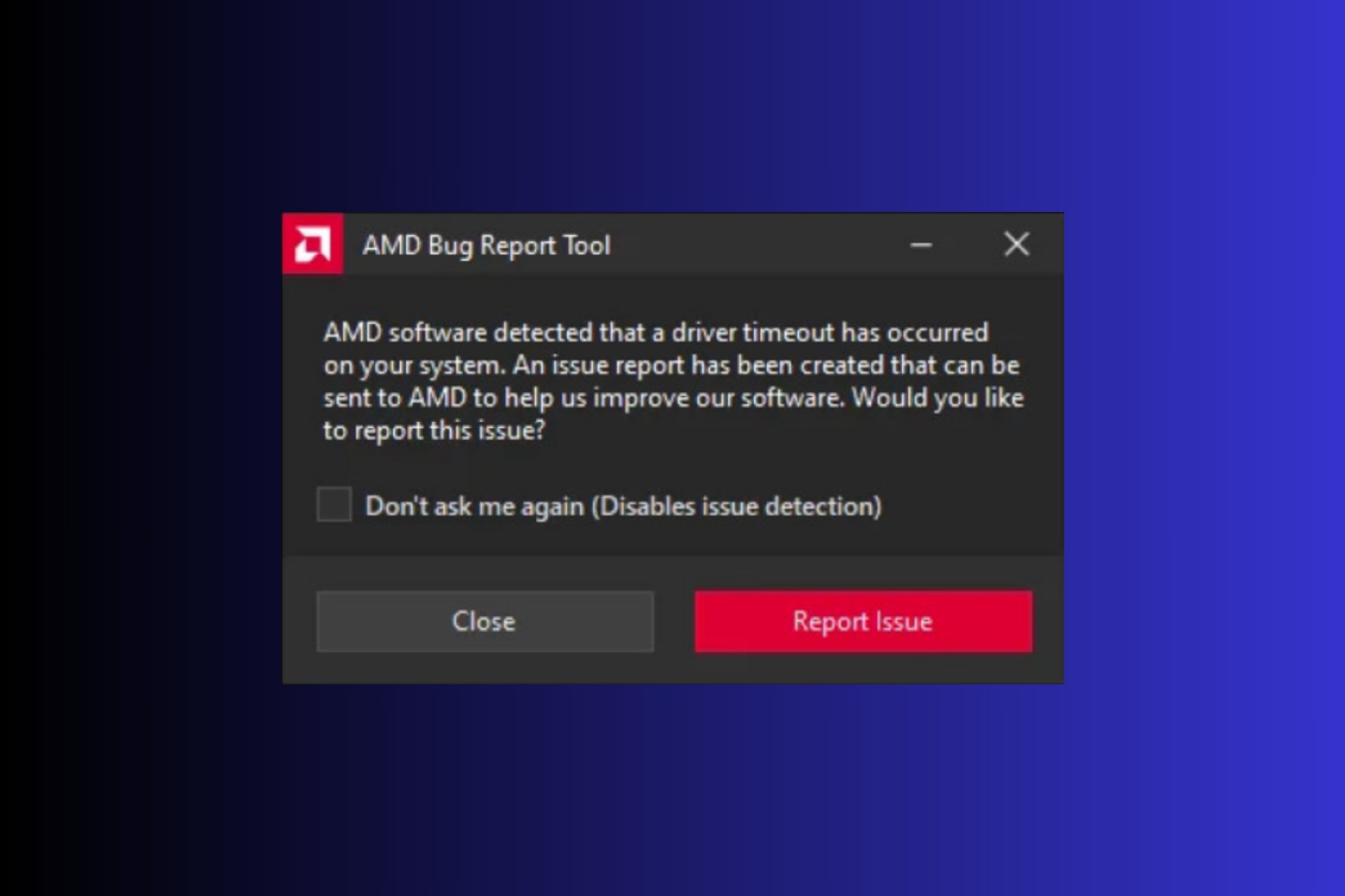 Wie man den AMD Treiber Timeout behebt