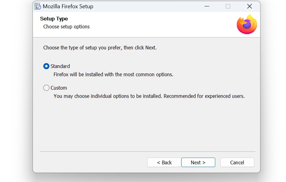 Firefox older version installation