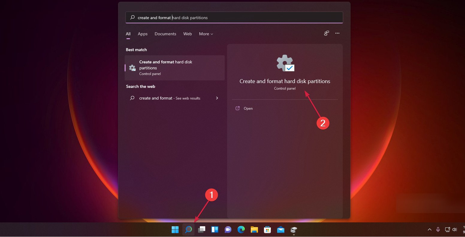 Windows 11の作成とフォーマット
