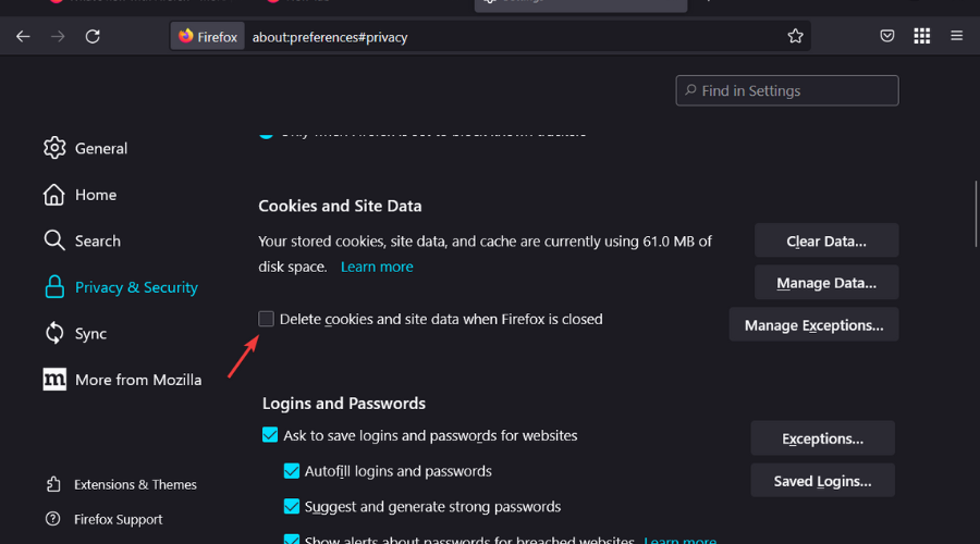 cookies firefox