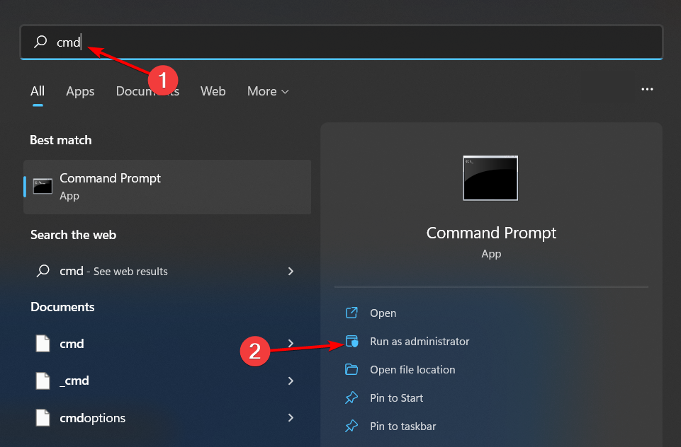 cmd als Admin ausführen W11 unerwartete Kernelmodusfalle Windows 11