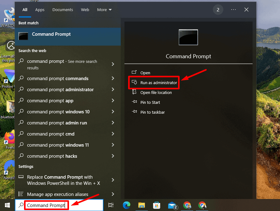 Run as administrator.