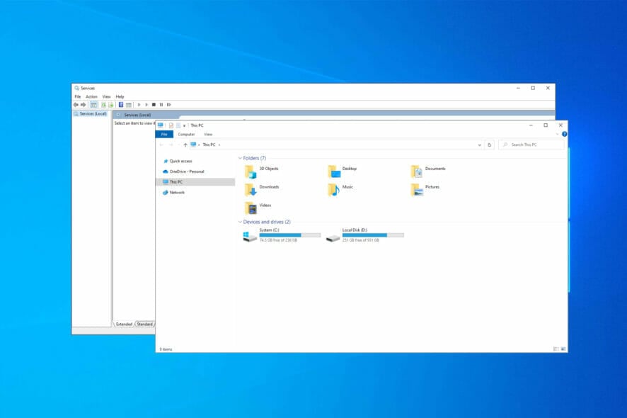 Windows 10が警告なしにプログラムを閉じる
