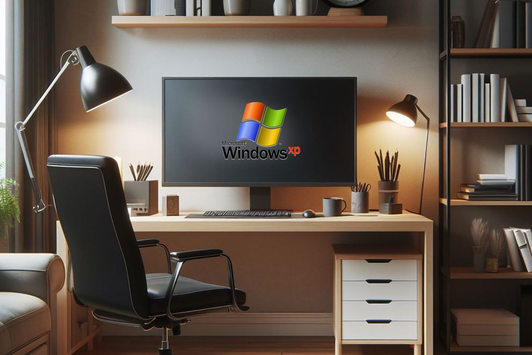современное оборудование на windows xp