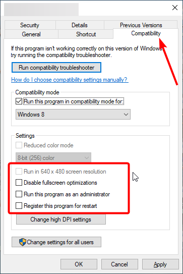compatibility feature