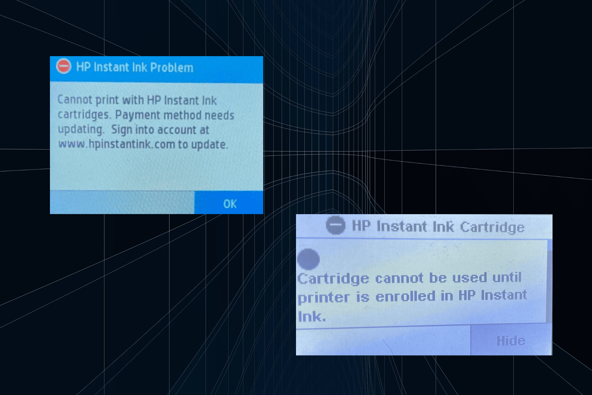 キャンセル後にHPインスタントインクをハックする方法