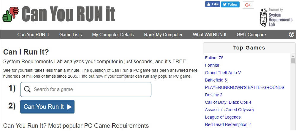 canyourunit -benchmarks