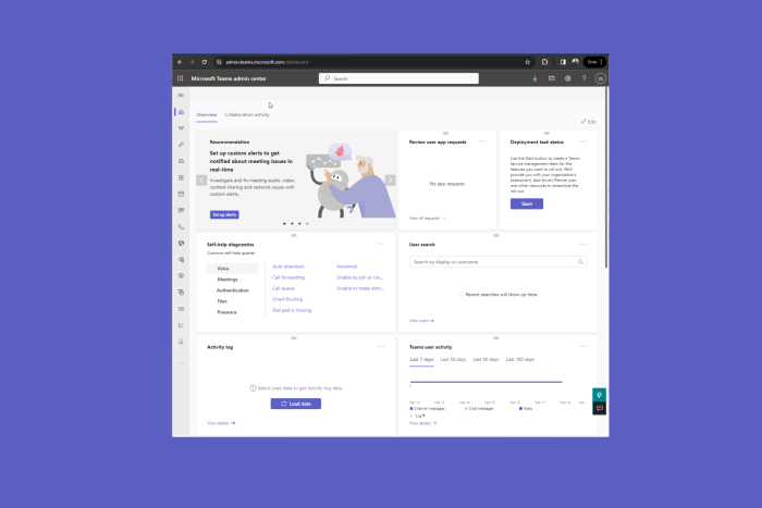 Microsoft Teams管理センターへのログイン方法2つ