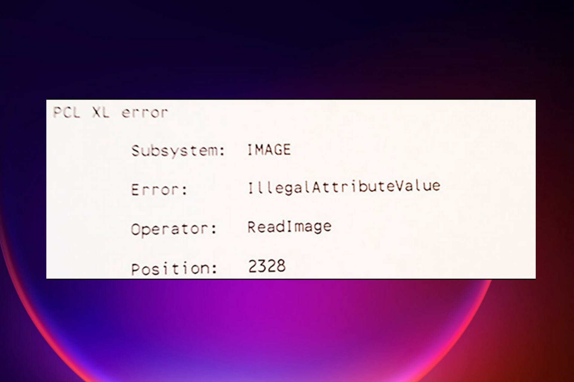 Cómo solucionar el error del subsistema del kernel de PCL XL